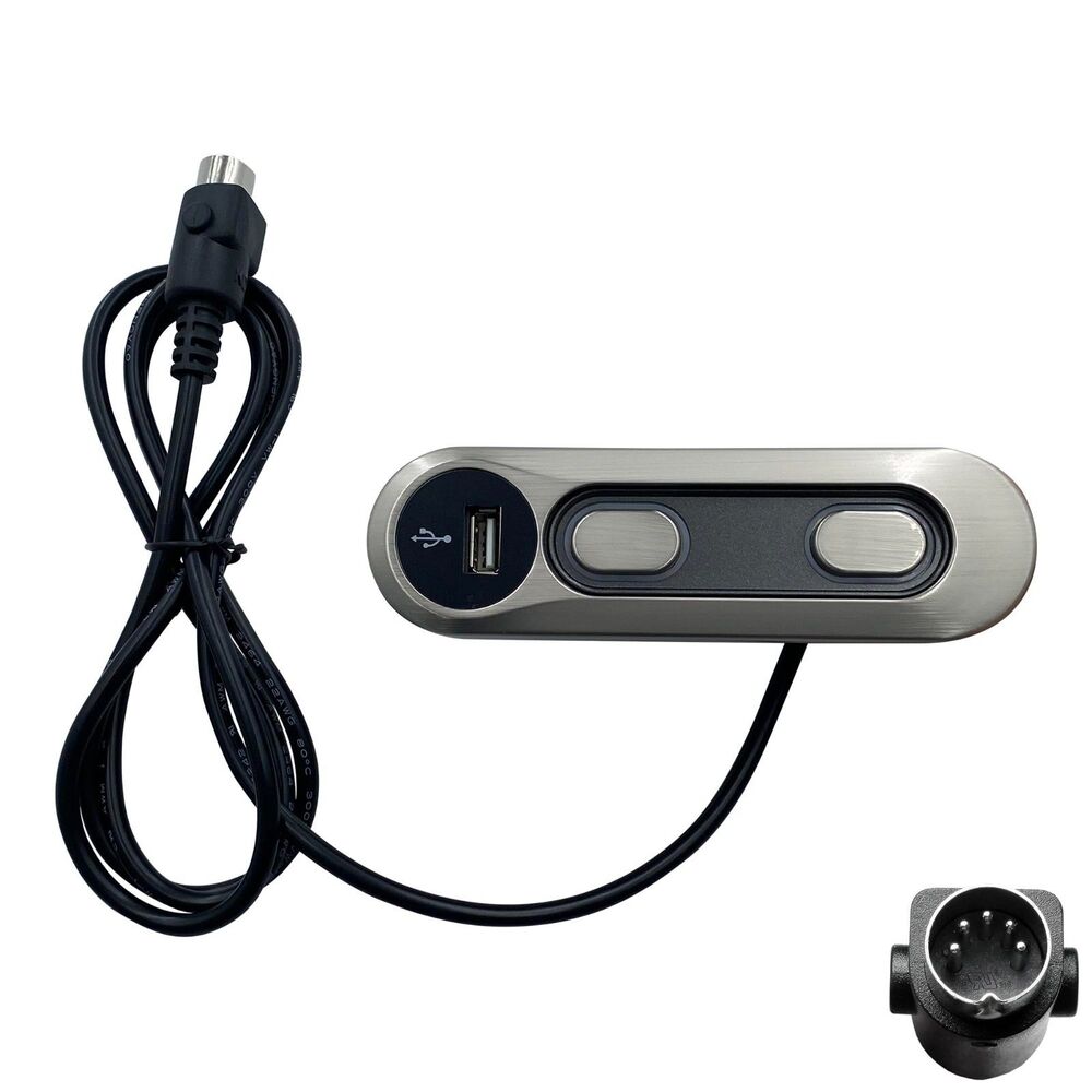 Kariwust KDH127F-003 Power Recliner 4 Button 5 Pin Switch Hand Control with USB